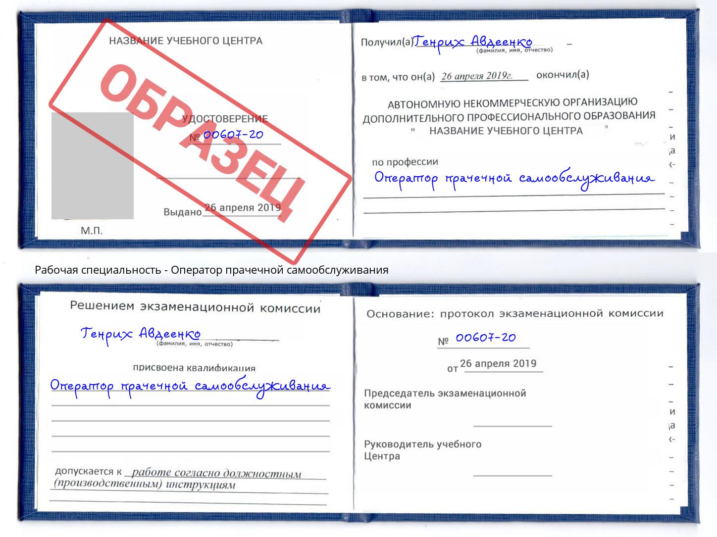 Оператор прачечной самообслуживания Железногорск (Красноярский край)